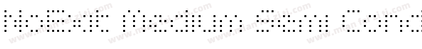 NoExit Medium Semi Condensed字体转换